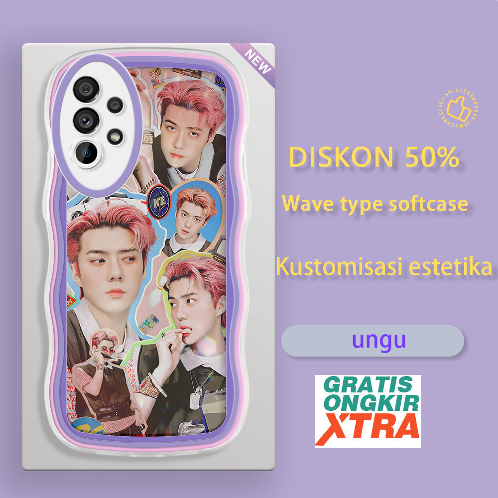 Samsung A7 2018 A33 A35 5G  A51 A52 A53S A54 A55 5G A56 A52S A53 A58 A72 A73 A78 5G A750  Casing Pon