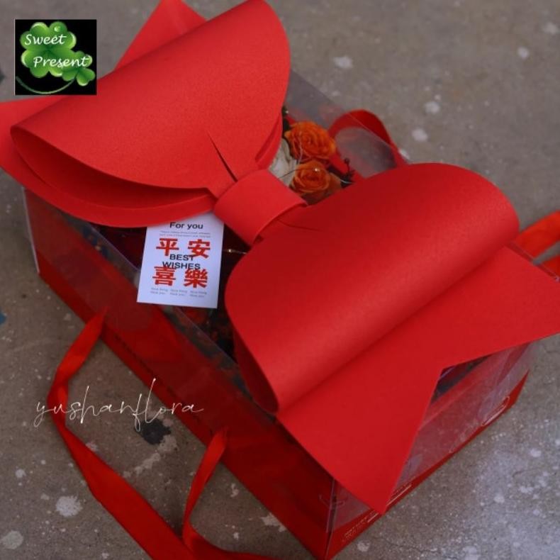 

COD Mika Handy Box / Soft Box Flower Box / Bloom box am-45