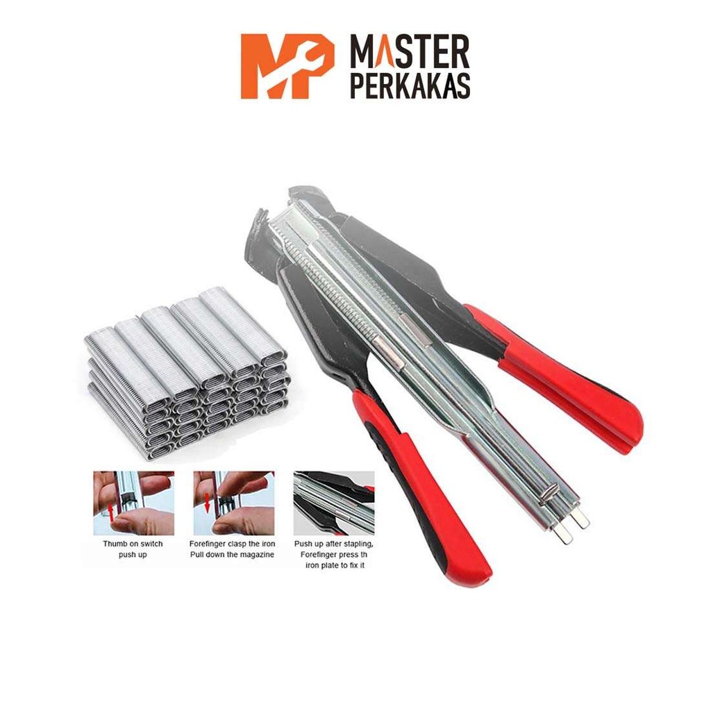 Tang Hog Ring MP / Pengikat Kandang M-Ring Paku Tipe C / Staples Plier