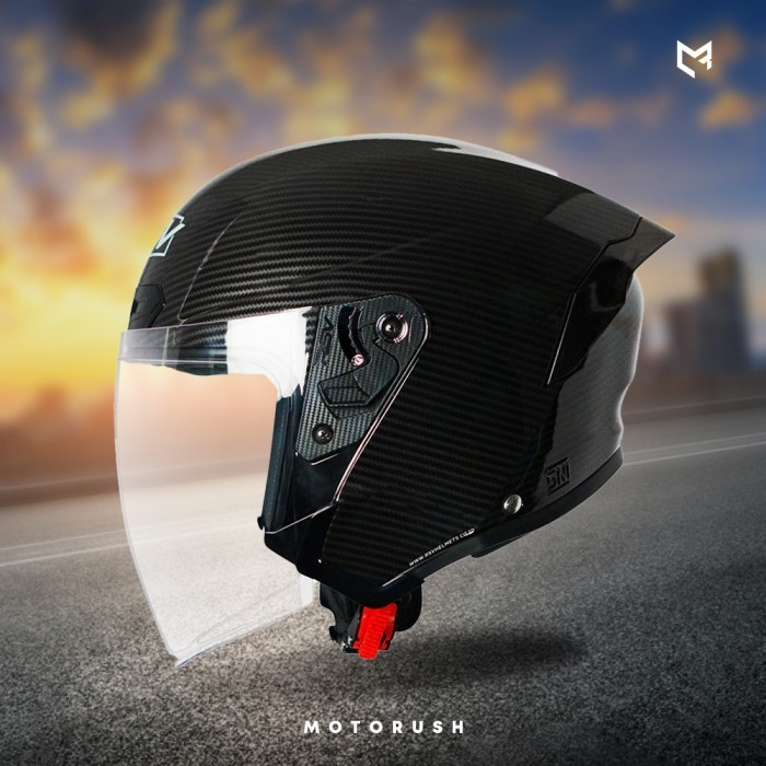 RSV HELMET NEW WINDTAIL CARBON GRAPHIC HELM RSV NEW WINDTAIL