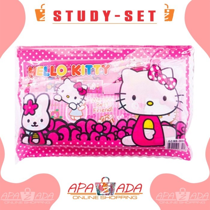 

Vee Apazada - Paket Alat Tulis Study Set Karakter Perlengkapan Sekolah /