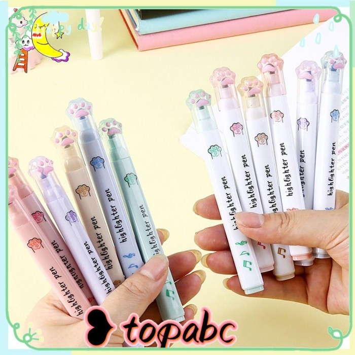 

Vee 6Pcs/Set Stabilo Pena Set Good-Looking Perlengkapan Kantor Sekolah