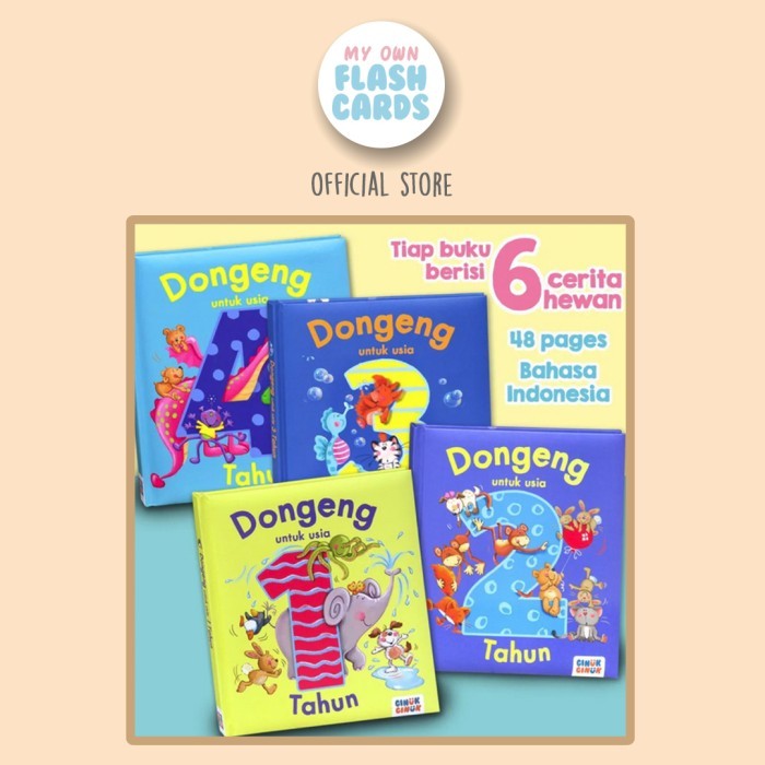 

Bana Buku Dongeng Anak 1 2 3 Tahun Bahasa Indonesia Hard Cover Children