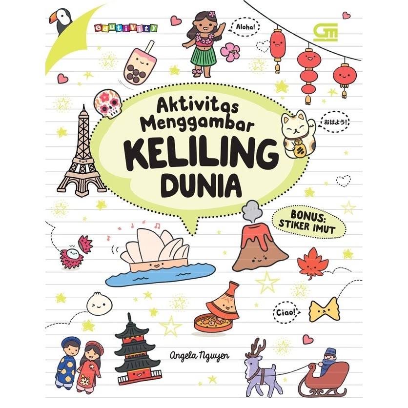 

Bana Buku Anak Aktivitas Menggambar Makanan / Hewan Imut / Keliling Dunia