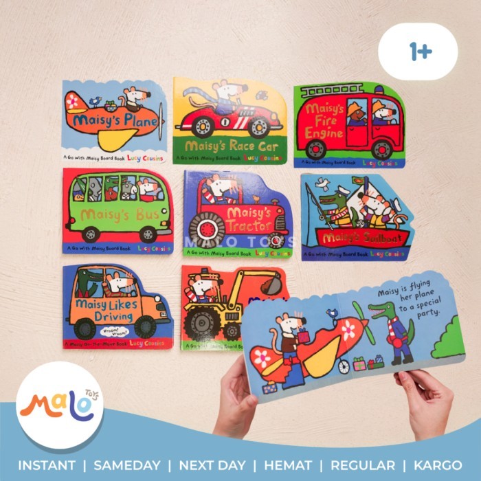 

Bana Maisy Board Book Buku Tebal Board Card Picture Buku Anak Bergambar