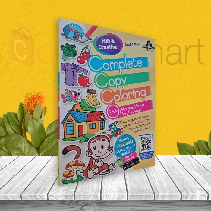 

Bana Buku Aktivitas Anak Copy Complete Colouring