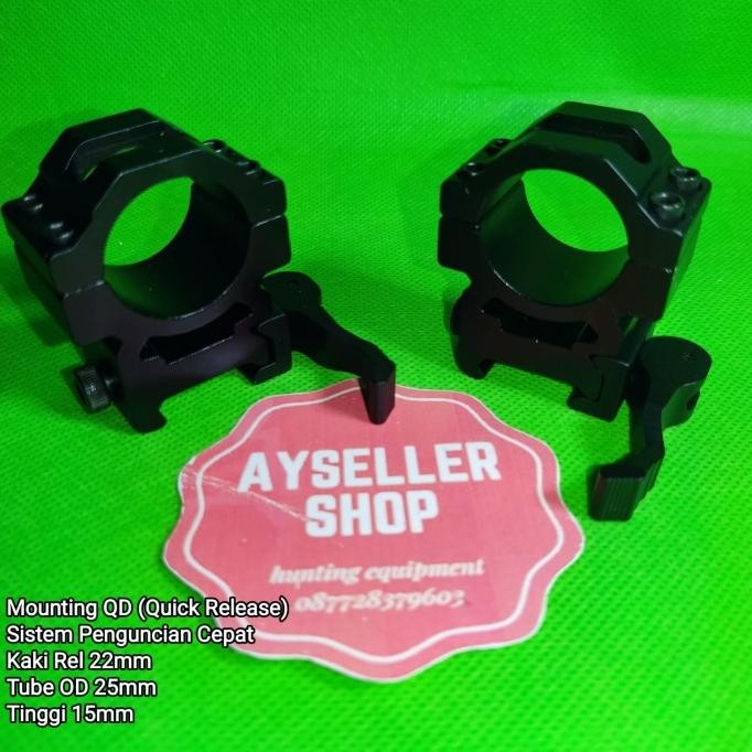 MOUNTING TELESKOP REL 22 TUBE 25