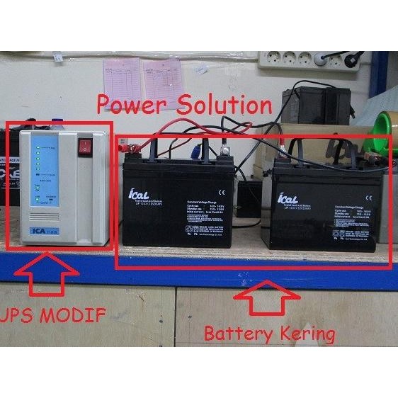 UPS MODIF ICA CT682B 1200VA