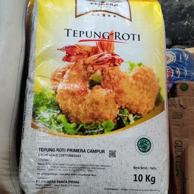 

Tepung Roti Primera Panko Mix Breadcrumbs Panir 10 kg HOREKA GOJEK LJ