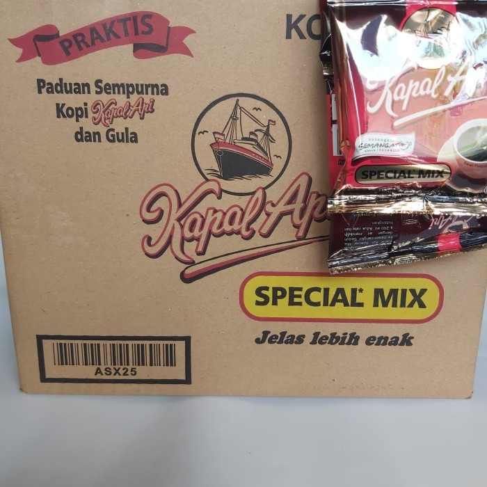 Kapal Api Mix Kopi +Gula(Dus)