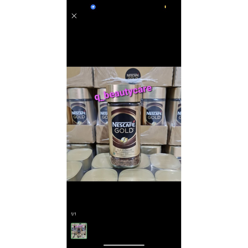 

Nescafe Gold Rich & Smooth 100 G Arabica And Robusta Blend Spesial