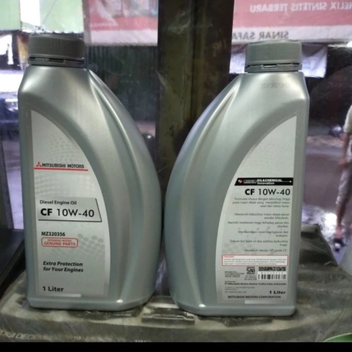 OLI MESIN DIESEL 10W-40 10W 40 ORIGINAL MITSUBISHI 1 LITER