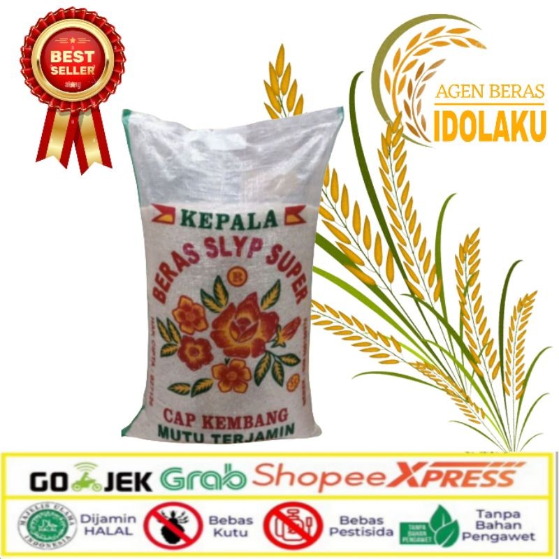 

Beras Cap Kembang 5kg 10kg dan 20kg