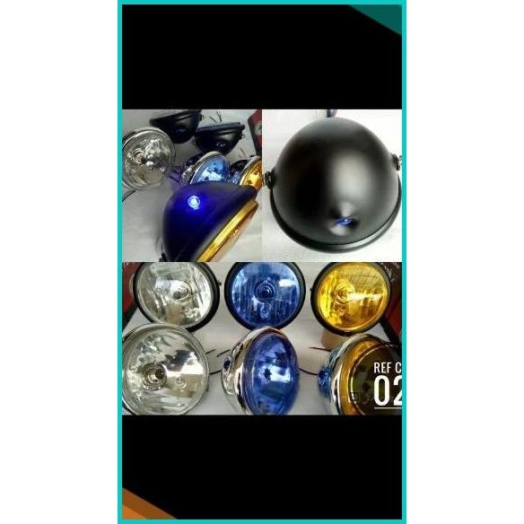 Lampu depan pesek cb permata 8JVLZ4 onderdil