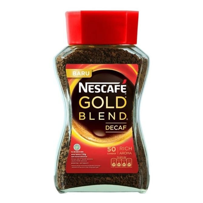 

Kopi Nescafe Gold Blend Decaf 100Gr