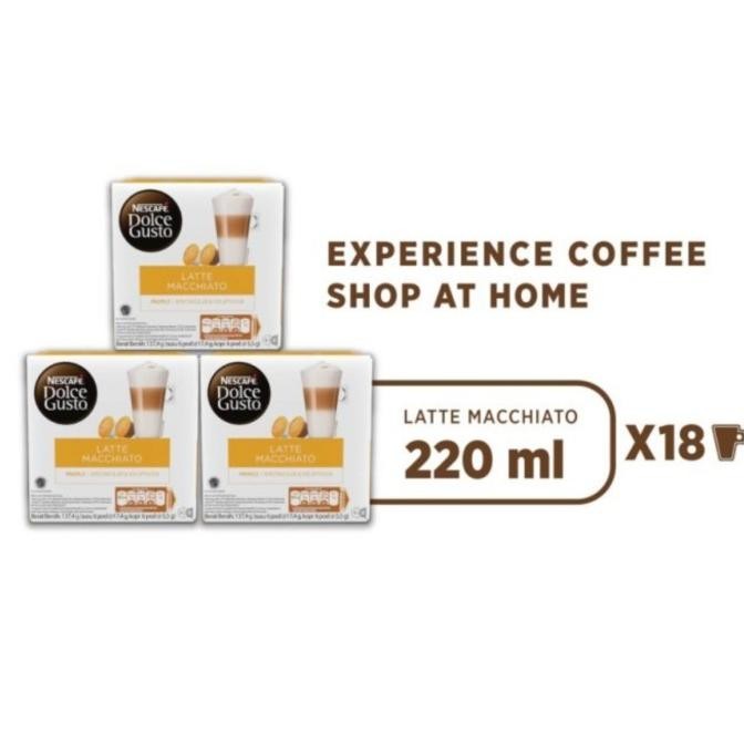 

Nescafe Dolce Gusto Capsule 3 Box Original Populer