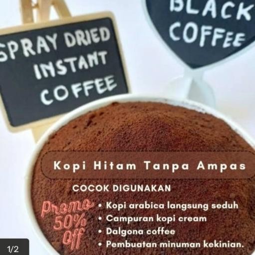 

Spray Dried Instant Coffee 1Kg Kopi Instan Tanpa Ampas (100% Arabica)