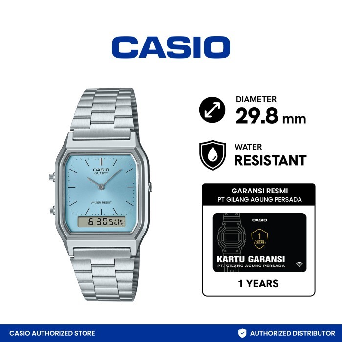 Jam Tangan Unisex CASIO AQ-230A-2A1MQYDF