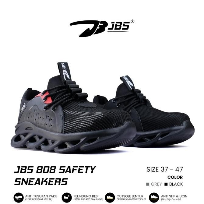 JOOBANG 808 Sepatu Safety Sneakers Steel Toe Anti Tusukan