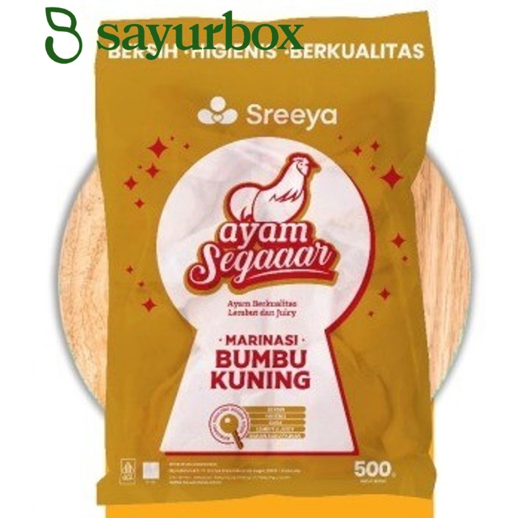 

Sreeya Ayam Ayam Bumbu Kuning 500 gram