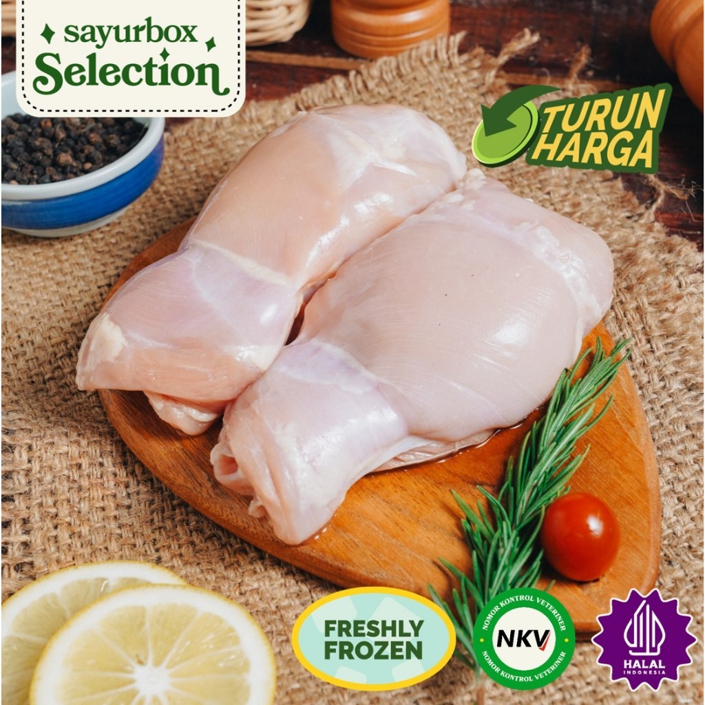 

Boneless Paha Ayam 500 gram Sayurbox
