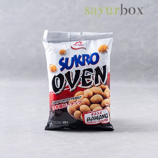 

Dua Kelinci Kacang Sukro Oven Bawang 110 - 100 gram Sayurbox