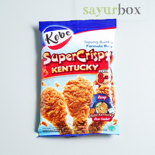 

Kobe Tepung Kentucky Super Crispy 70 gram Sayurbox