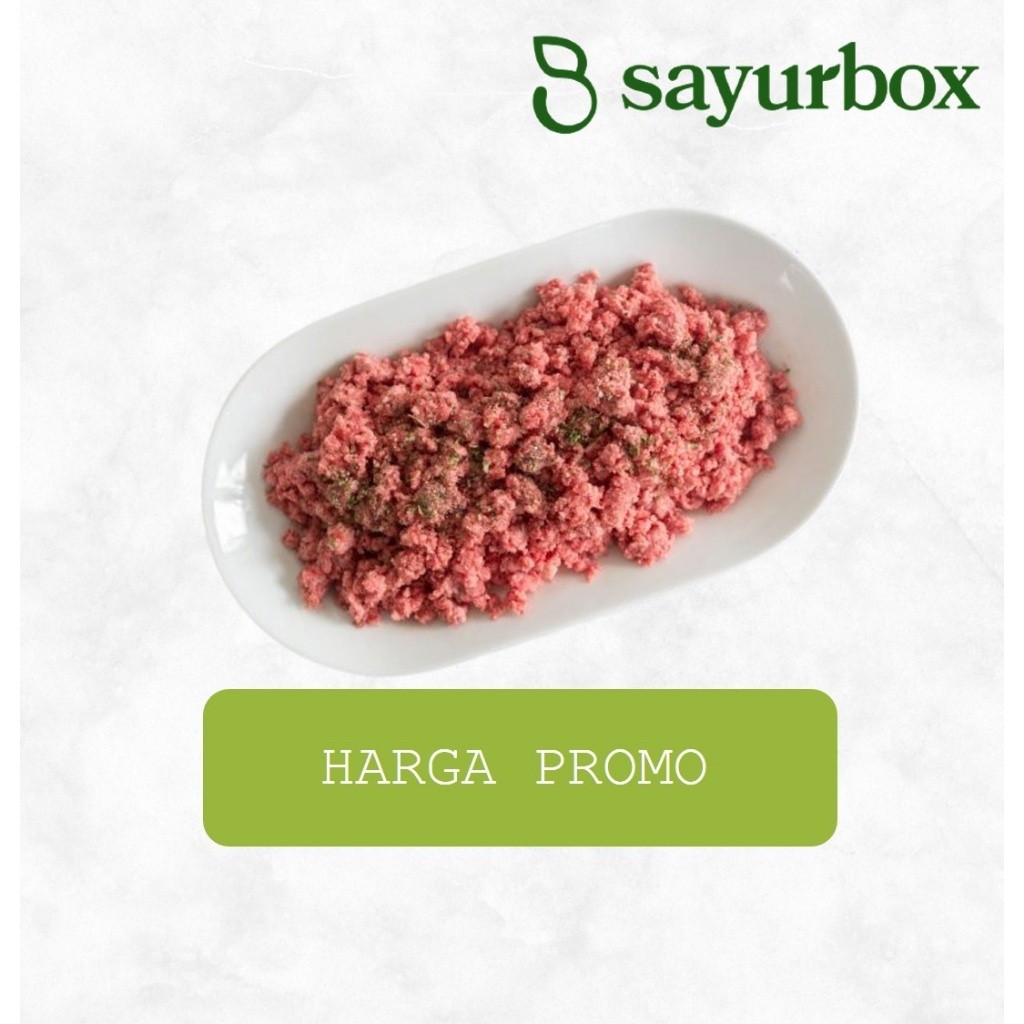 

Sayurbox Daging Sapi Giling 500 gram Harga Promo