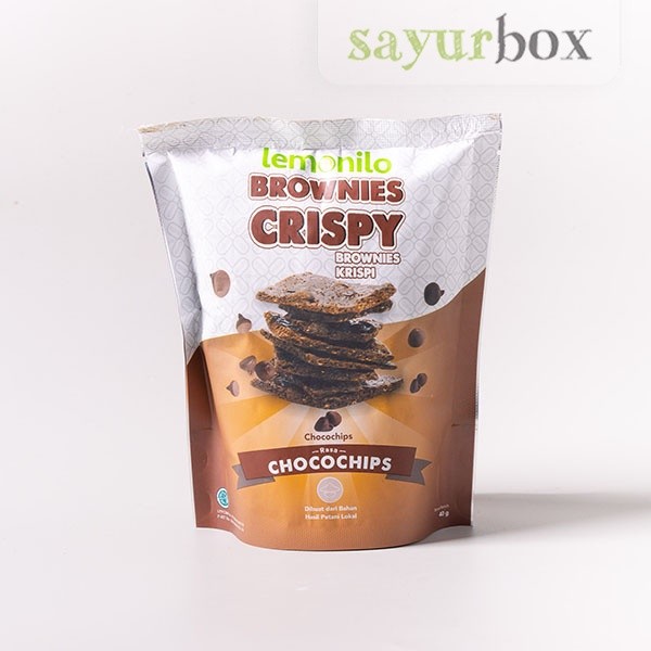 

Lemonilo Brownies Crispy Chocochips 40 gram Sayurbox