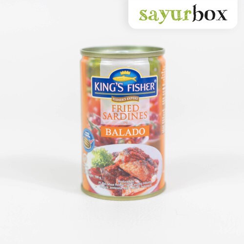 

Kings Fisher Sarden Goreng Balado 155 gram Sayurbox