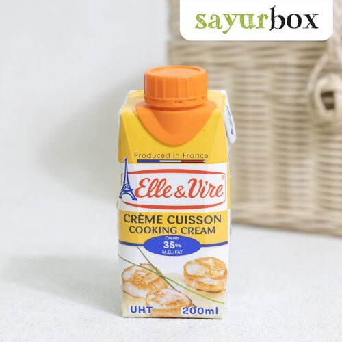 

Elle & Vire Cooking Cream 200 ml Sayurbox