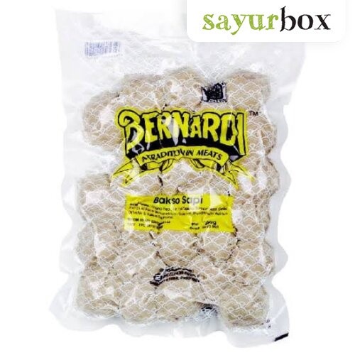 

Bernardi Bakso Sapi 25 pcs Besar 340 gram Sayurbox