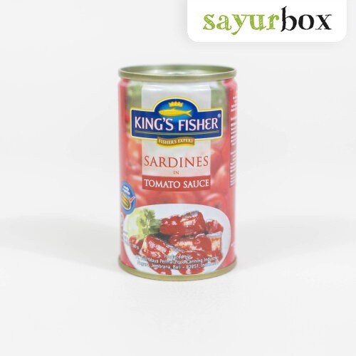 

Kings Fisher Sarden Saus Tomat 155 gram Sayurbox