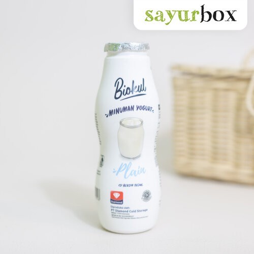 

Biokul Yogurt Drink Plain 150 ml Sayurbox