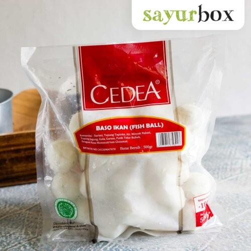 

Cedea Baso Ikan Besar 500 gram Sayurbox