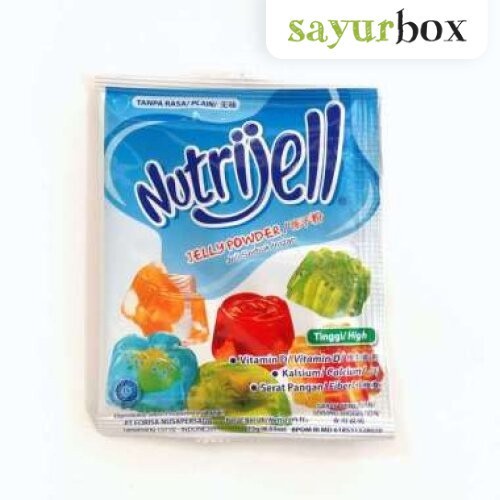 

Nutrijell Jelly Powder Plain 15 gram Sayurbox