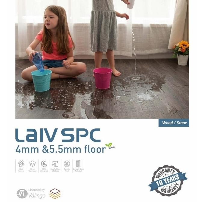 Lantai Spc Laiv Floor 4Mm