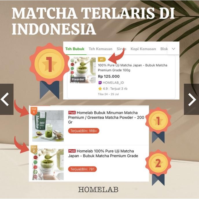 

TERBARU HOMELAB WASHO 100% ORGANIC PURE CEREMONIAL GRADE MATCHA POWDER - BUBUK !!!!!
