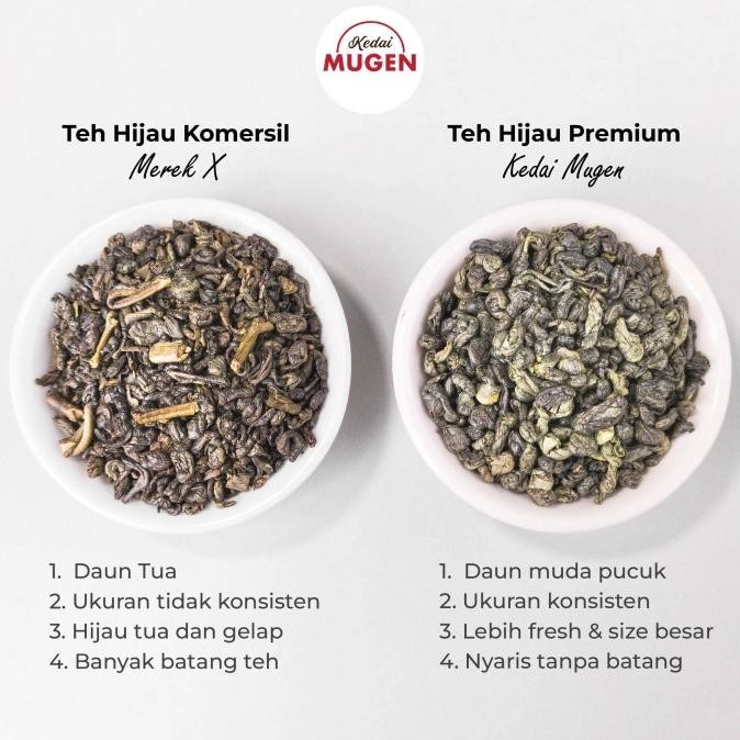 

READY STOCK TEH HIJAU DAUN PUCUK/PREMIUM JAVA GREEN TEA GUN PEARL KEDAI MUGEN 100G !!!!!