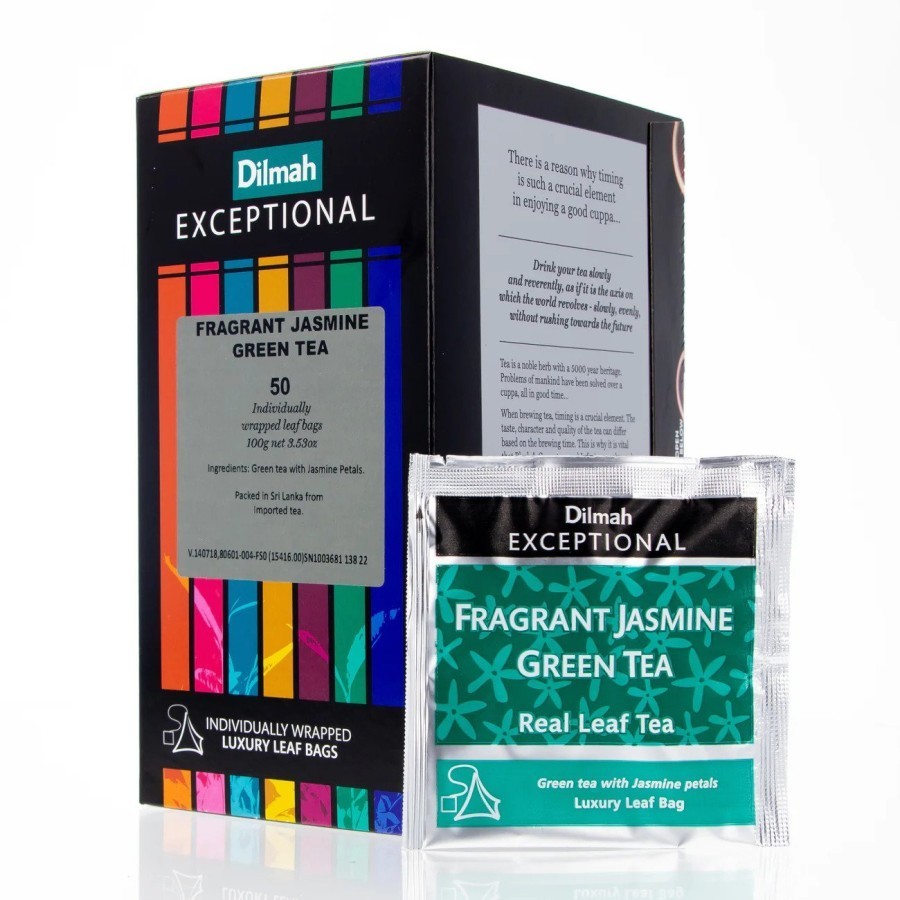 

Dilmah Exceptional Fragrant Jasmine Green Tea 50 Bag