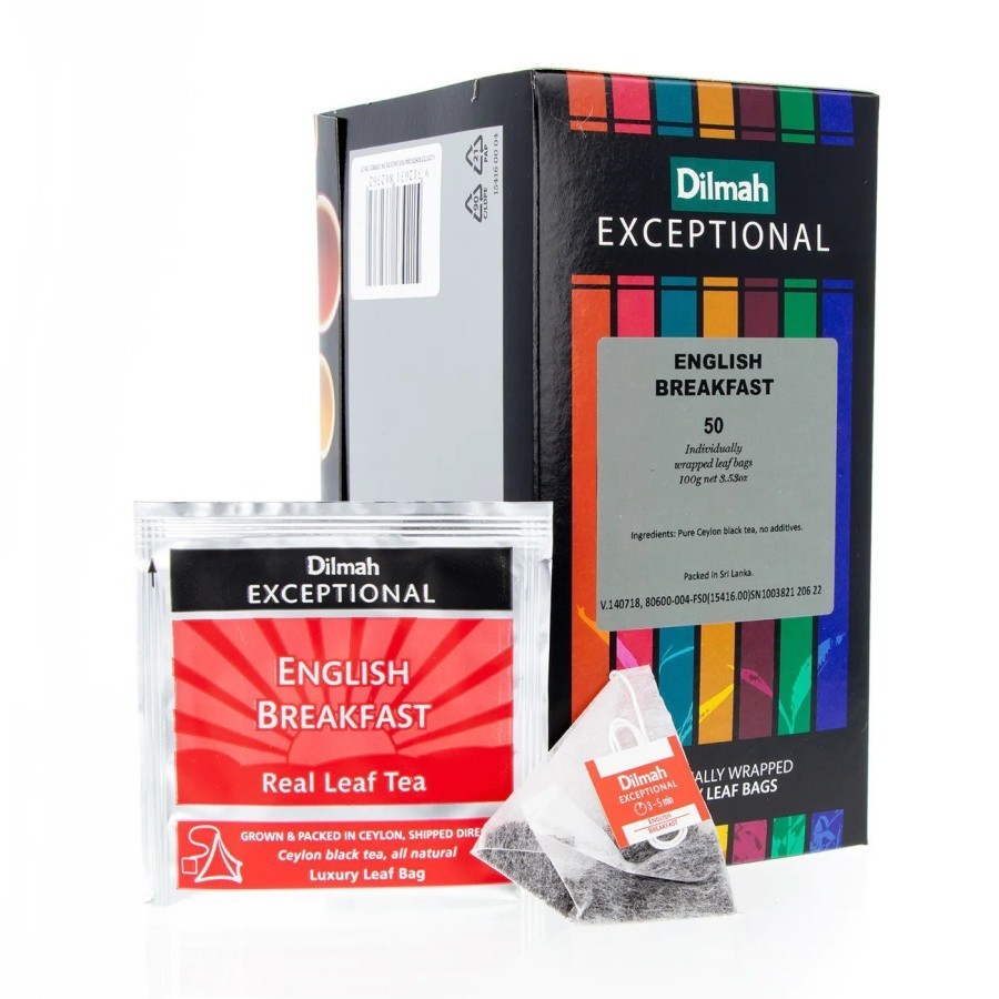 

Dilmah Exceptional English Breakfast Tea 50 Bag