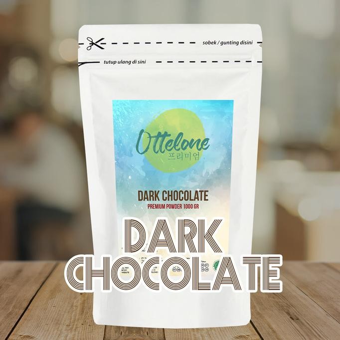 

BIG SALE POWDER DARK CHOCOLATE 1000GR BUBUK MINUMAN PREMIUM MERK OTTELO !!!!!