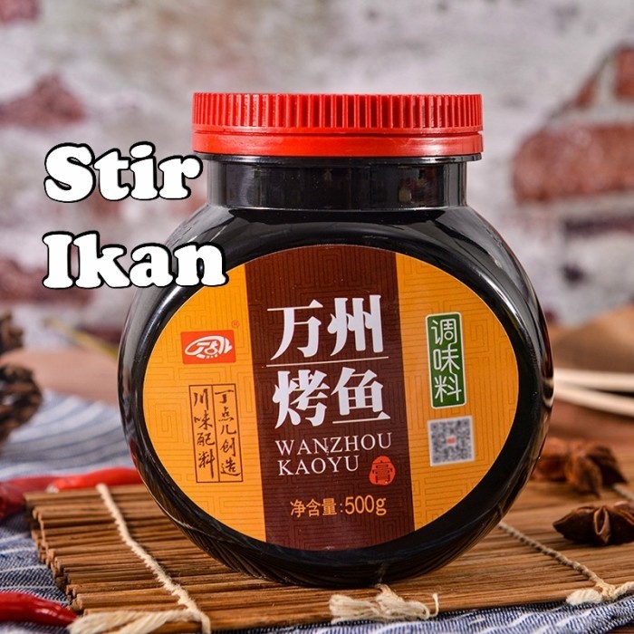 

Ready Dingdianer Wan Zhou Kao Yu/ Bumbu Saos Stir Ikan