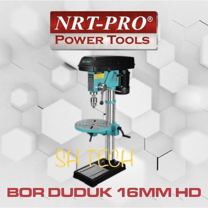 Mesin Bor Duduk Nrt Pro 16 Mm Bench Drill 16Mm Harga Termurah