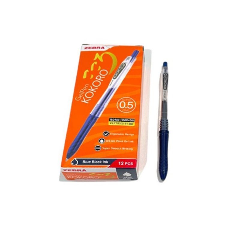 

SENSASI BARU PULPEN ZEBRA SWEET GEL KOKORO 0.5MM ( 1PAK/12PCS ) Q3
