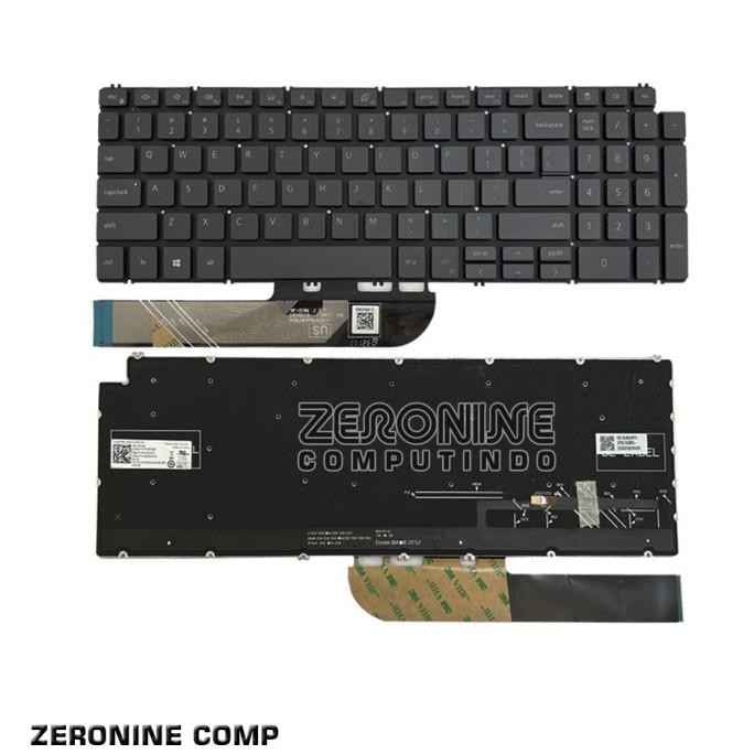 Ready Stock Keyboard Dell Latitude 3510 E3510C. Vostro 5502 With Backlight