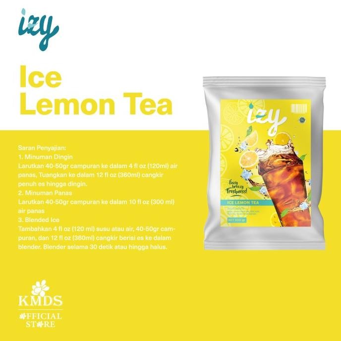 

READY STOCK IZY ICE LEMON TEA POWDER 1KG !!!!!