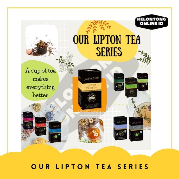 

NEW PRODUK LIPTON DECAF BLACK TEA - ISI 25 SACHET X 2GR [TEH CELUP TANPA KAFEIN] !!!!!