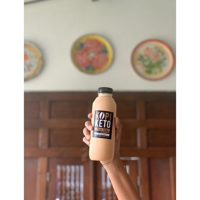 

TERBARU THAI TEA JUMBO BY KOPI KETO (500ML / 1 LITER) -- KHUSUS GRAB/GOJEK !!!!!