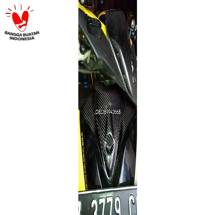 Ready yamaha aerox 155 vva cover tengah dasi carbon kevlar plus part ori